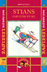 Stians far står på ski